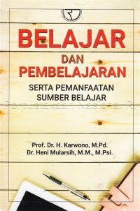 Image of Belajar dan pembelajaran : serta pemanfaatan sumber belajar
