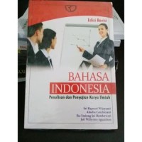 Image of Bahasa indonesia, penulisan dan penyajian karya ilmiah